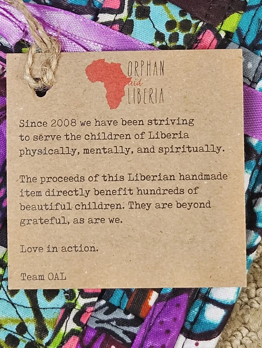 quilted napkins / set of 4 handmade from Liberia West Africa